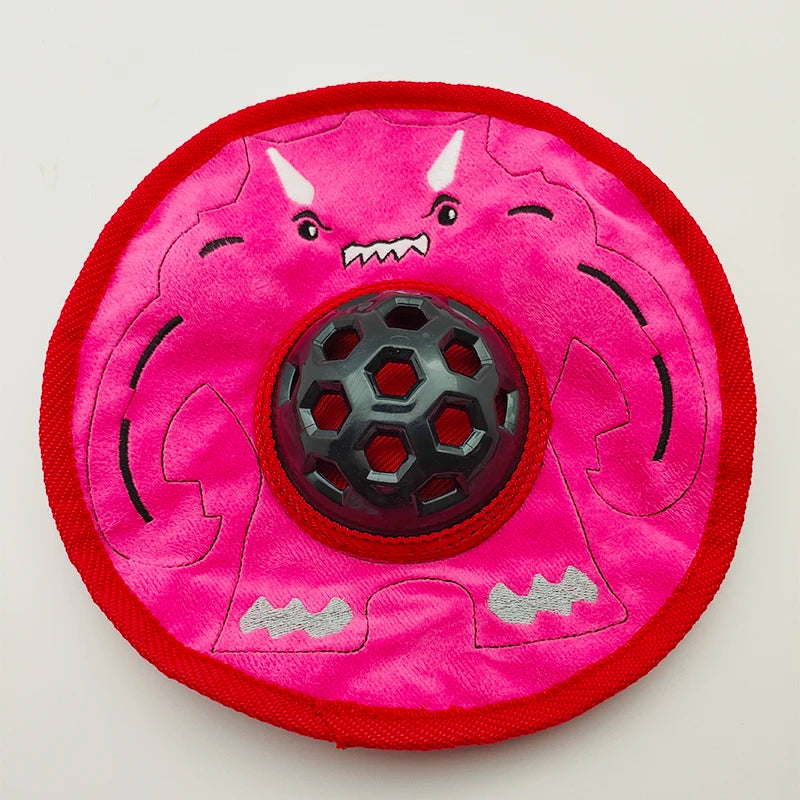 Rubber flannelette leaky food cartoon dog toy teeth to accompany boredom suitable for large, small and medium dogs